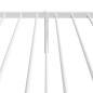 vidaXL Bettgestell mit Kopfteil Metall Weiß 80x200 cm vidaXL Bettgestell mit Kopfteil Metall Weiß 80x200 cm