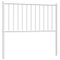 vidaXL Kopfteil Metall Weiß 90 cm vidaXL Kopfteil Metall Weiß 90 cm