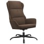 Relaxsessel Braun Wildleder-Optik Relaxsessel Braun Wildleder-Optik