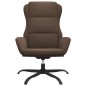 Relaxsessel Braun Wildleder-Optik Relaxsessel Braun Wildleder-Optik
