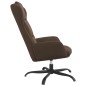 Relaxsessel Braun Wildleder-Optik Relaxsessel Braun Wildleder-Optik