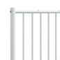 vidaXL Kopfteil Metall Weiß 200 cm vidaXL Kopfteil Metall Weiß 200 cm