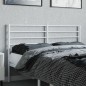 vidaXL Kopfteil Metall Weiß 150 cm