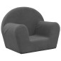 Kindersofa Anthrazit Weich Plüsch Kindersofa Anthrazit Weich Plüsch