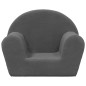 Kindersofa Anthrazit Weich Plüsch Kindersofa Anthrazit Weich Plüsch