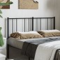 vidaXL Kopfteil Metall Schwarz 160 cm vidaXL Kopfteil Metall Schwarz 160 cm