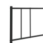 vidaXL Kopfteil Metall Schwarz 160 cm vidaXL Kopfteil Metall Schwarz 160 cm