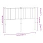 vidaXL Kopfteil Metall Schwarz 160 cm vidaXL Kopfteil Metall Schwarz 160 cm