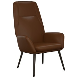 Relaxsessel Glänzend Braun Kunstleder