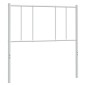 vidaXL Kopfteil Metall Weiß 107 cm vidaXL Kopfteil Metall Weiß 107 cm