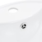 vidaXL Waschbecken mit Überlauf 46,5 x 18 cm Keramik Weiß vidaXL Waschbecken mit Überlauf 46,5 x 18 cm Keramik Weiß