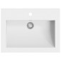 vidaXL Granitbecken 600×450×120 mm Weiß vidaXL Granitbecken 600×450×120 mm Weiß