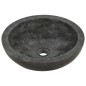vidaXL Waschbecken 40x12 cm Marmor Schwarz vidaXL Waschbecken 40x12 cm Marmor Schwarz