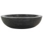 vidaXL Waschbecken 40x12 cm Marmor Schwarz vidaXL Waschbecken 40x12 cm Marmor Schwarz