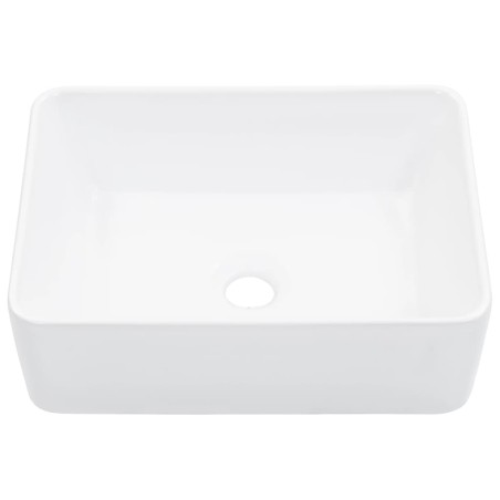 vidaXL Waschbecken 40 x 30 x 13 cm Keramik Weiß
