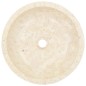 vidaXL Waschbecken 40x12 cm Marmor Creme vidaXL Waschbecken 40x12 cm Marmor Creme