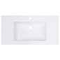 vidaXL Einbauwaschbecken 900x460x130 mm SMC Weiß vidaXL Einbauwaschbecken 900x460x130 mm SMC Weiß
