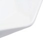 vidaXL Waschbecken 41 x 36,5 x 12 cm Keramik Weiß vidaXL Waschbecken 41 x 36,5 x 12 cm Keramik Weiß
