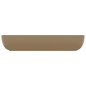vidaXL Luxus-Waschbecken Rechteckig Matt Creme 71x38 cm Keramik vidaXL Luxus-Waschbecken Rechteckig Matt Creme 71x38 cm Keramik
