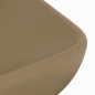 vidaXL Luxus-Waschbecken Rechteckig Matt Creme 71x38 cm Keramik vidaXL Luxus-Waschbecken Rechteckig Matt Creme 71x38 cm Keramik