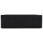 vidaXL Waschbecken 40 x 30 x 13 cm Keramik Schwarz vidaXL Waschbecken 40 x 30 x 13 cm Keramik Schwarz