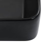 vidaXL Waschbecken 40 x 30 x 13 cm Keramik Schwarz vidaXL Waschbecken 40 x 30 x 13 cm Keramik Schwarz