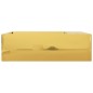 vidaXL Waschbecken mit Überlauf 49 x 25 x 15 cm Keramik Golden vidaXL Waschbecken mit Überlauf 49 x 25 x 15 cm Keramik Golden