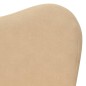 Schlafsofa für Kinder Creme Weicher Plüsch Schlafsofa für Kinder Creme Weicher Plüsch
