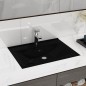 vidaXL Luxus-Waschbecken mit Hahnloch Matt-Schwarz 60x46 cm Keramik vidaXL Luxus-Waschbecken mit Hahnloch Matt-Schwarz 60x46 cm Keramik