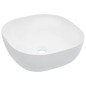 vidaXL Waschbecken 42,5 x 42,5 x 14,5 cm Keramik Weiß vidaXL Waschbecken 42,5 x 42,5 x 14,5 cm Keramik Weiß