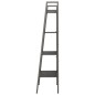 vidaXL Standregal 4 Böden Schwarz 56x35x140 cm vidaXL Standregal 4 Böden Schwarz 56x35x140 cm
