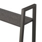 vidaXL Standregal 4 Böden Schwarz 56x35x140 cm vidaXL Standregal 4 Böden Schwarz 56x35x140 cm