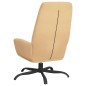 Relaxsessel Creme Wildleder-Optik Relaxsessel Creme Wildleder-Optik