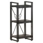 vidaXL Bücherregal 3 Fächer Schwarz 40x30x80 cm Mango Massivholz vidaXL Bücherregal 3 Fächer Schwarz 40x30x80 cm Mango Massivholz