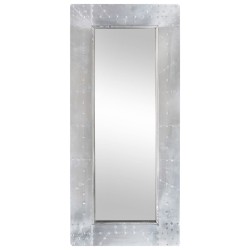 vidaXL Aviator-Spiegel 110x50 cm Metall