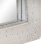 vidaXL Aviator-Spiegel 110x50 cm Metall vidaXL Aviator-Spiegel 110x50 cm Metall