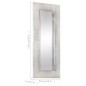 vidaXL Aviator-Spiegel 110x50 cm Metall vidaXL Aviator-Spiegel 110x50 cm Metall