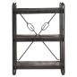 vidaXL Bücherregal 3 Fächer Schwarz 60x30x80 cm Mango Massivholz vidaXL Bücherregal 3 Fächer Schwarz 60x30x80 cm Mango Massivholz