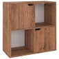 vidaXL Bücherregal Braun Eichen-Optik 60x27,5x59,5 cm Holzwerkstoff vidaXL Bücherregal Braun Eichen-Optik 60x27,5x59,5 cm Holzwerkstoff