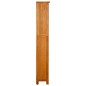 vidaXL Bücherregal 5 Fächer 70x22x140 cm Massivholz Eiche vidaXL Bücherregal 5 Fächer 70x22x140 cm Massivholz Eiche