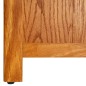 vidaXL Bücherregal 5 Fächer 70x22x140 cm Massivholz Eiche vidaXL Bücherregal 5 Fächer 70x22x140 cm Massivholz Eiche