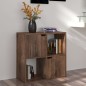 vidaXL Bücherregal Räuchereiche 60x27,5x59,5 cm Holzwerkstoff vidaXL Bücherregal Räuchereiche 60x27,5x59,5 cm Holzwerkstoff