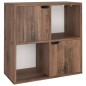 vidaXL Bücherregal Räuchereiche 60x27,5x59,5 cm Holzwerkstoff vidaXL Bücherregal Räuchereiche 60x27,5x59,5 cm Holzwerkstoff
