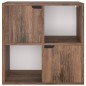 vidaXL Bücherregal Räuchereiche 60x27,5x59,5 cm Holzwerkstoff vidaXL Bücherregal Räuchereiche 60x27,5x59,5 cm Holzwerkstoff