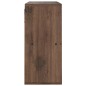 vidaXL Bücherregal Räuchereiche 60x27,5x59,5 cm Holzwerkstoff vidaXL Bücherregal Räuchereiche 60x27,5x59,5 cm Holzwerkstoff