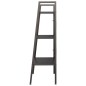 vidaXL Standregal mit 3 Böden Schwarz 56x35x108 cm vidaXL Standregal mit 3 Böden Schwarz 56x35x108 cm