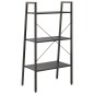 vidaXL Standregal mit 3 Böden Schwarz 56x35x108 cm vidaXL Standregal mit 3 Böden Schwarz 56x35x108 cm
