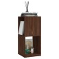 vidaXL Drehregal Braun Eiche-Optik 34,5x34,5x75,5 cm Holzwerkstoff vidaXL Drehregal Braun Eiche-Optik 34,5x34,5x75,5 cm Holzwerkstoff