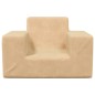 Kindersofa Creme Weich Plüsch Kindersofa Creme Weich Plüsch