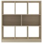 vidaXL Bücherregal Sonoma-Eiche 97,5x29,5x100 cm Holzwerkstoff vidaXL Bücherregal Sonoma-Eiche 97,5x29,5x100 cm Holzwerkstoff